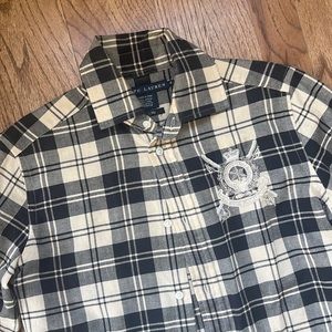 Ralph Lauren Flannel Button-down Shirt